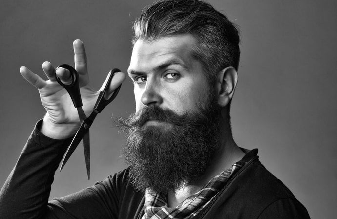Comment se tailler la barbe aux ciseaux ?
